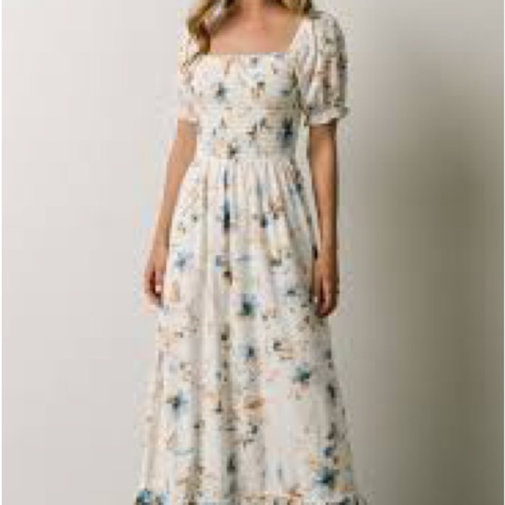 Baltic Born Large Capri Smocked Maxi Dress